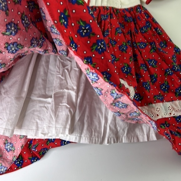 Girls Tria Short Sleeve Austria Style Dress - Picture 5 of 8